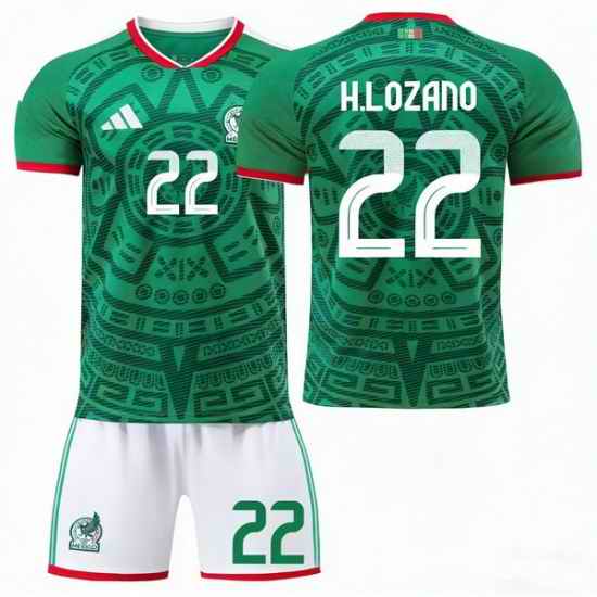 2026 FIFA World Cup Mexico Soccer Home Jersey #22